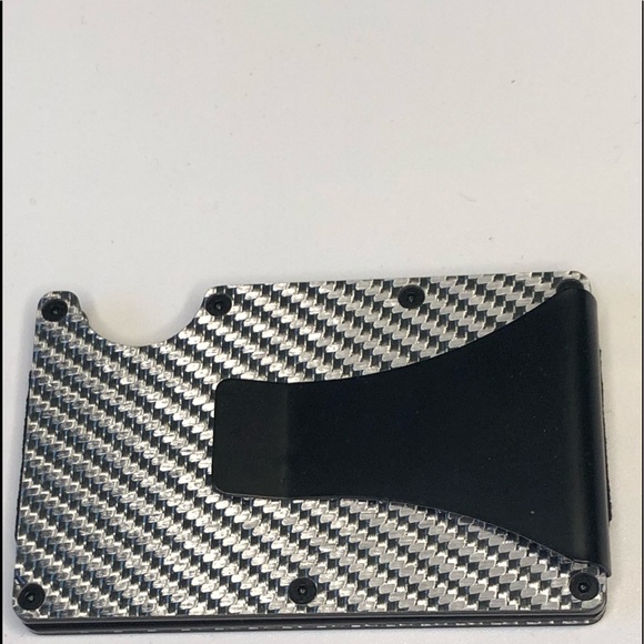 New Age Other - Carbon Fiber 3K RFID Slim Design Wallet Money Clip